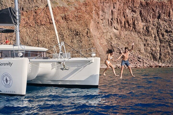Santorini Oia Caldera Sunset Cruise with BBQ, BBQ & Drinks photo 3