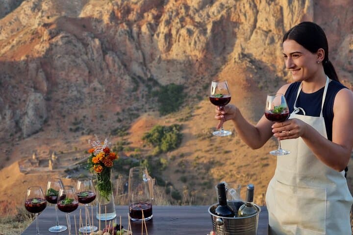 Winemaker's Table on the Areni Cliffs: Dinner Above Noravank & Wildlife Viewing photo 2