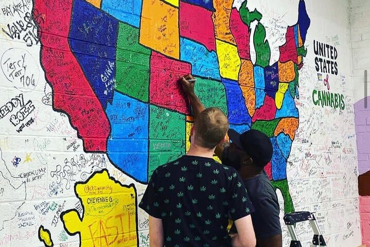 Paint-and-Pour in Denver: 2-Hour Social Painting Class at Puff, Pass & Paint photo 5