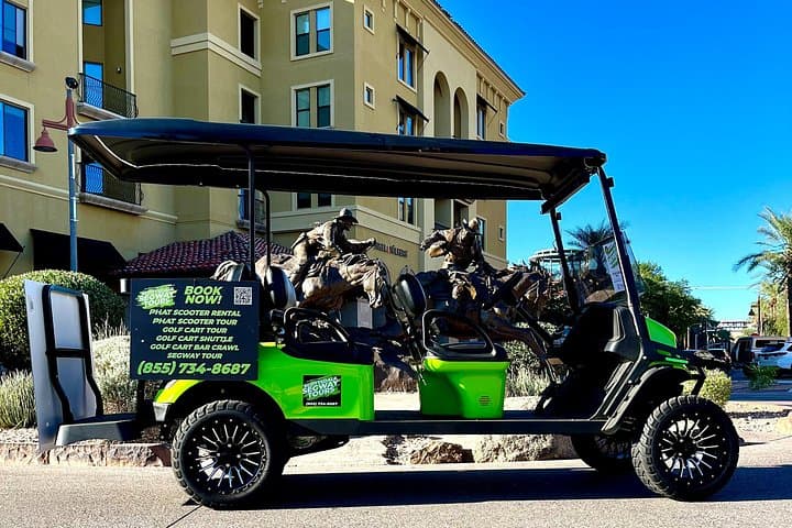 Scottsdale Old Town Stretch Limo Golf Cart Tour — 90-Minute Ultimate Exploration photo 2
