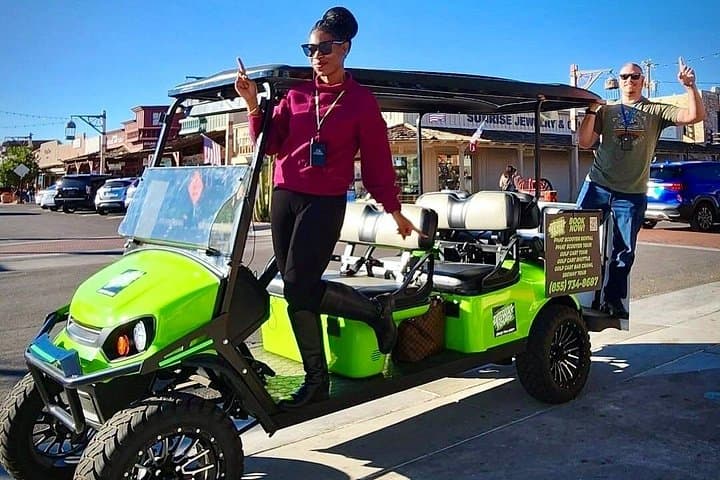 Scottsdale Old Town Stretch Limo Golf Cart Tour — 90-Minute Ultimate Exploration photo 3