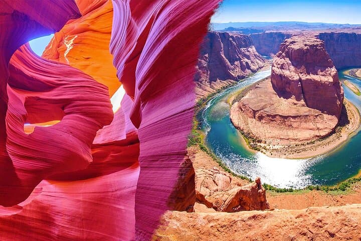 Prime Time Antelope Canyon, Horseshoe Bend & Glen Canyon Dam Half-Day Tour from Page, AZ