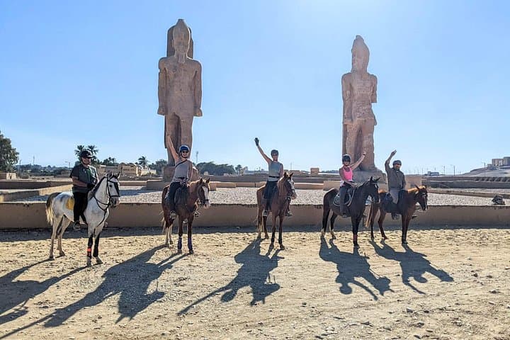 Sunset Horseback Ride on Luxor's West Bank: Farmers, Canals & Desert Views photo 1