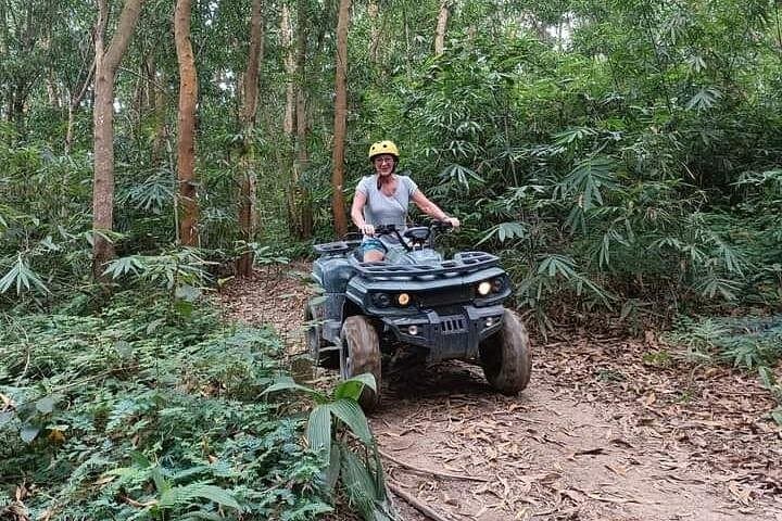 Kong Forest ATV Safari and Flying Zipline on Hon Ba — Half-Day from Nha Trang