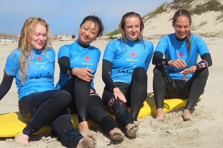 Half-Day Surf Lessons at Porto Beaches — Estela Surf School photo 3