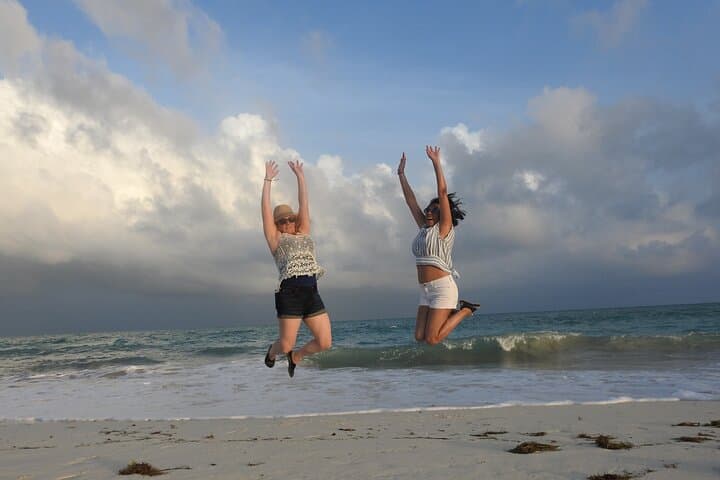 Sunset Wildlife Expedition on Isla Blanca: Private Bike & Boat Tour from Cancun photo 1
