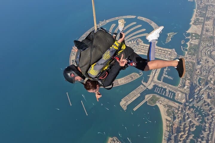 Skydive Dubai: Tandem Freefall Over the Palm or Arabian Desert photo 4
