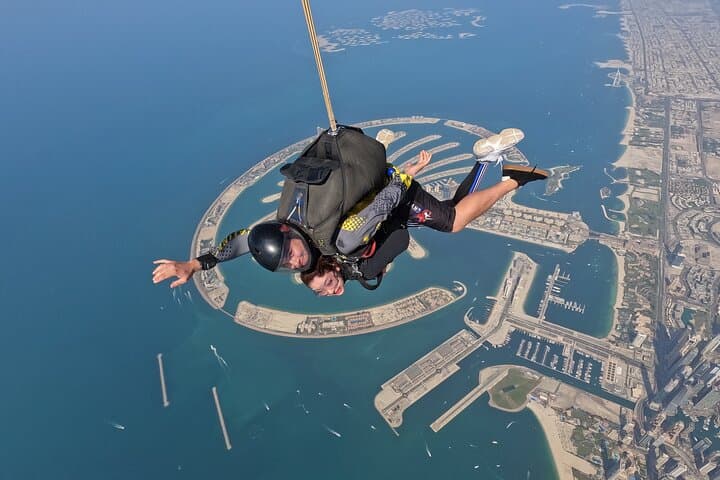 Skydive Dubai: Tandem Freefall Over the Palm or Arabian Desert photo 5