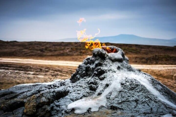 Qobustan & Absheron Full-Day Tour from Baku: Mud Volcanoes, Petroglyphs & Yanar Dag photo 2
