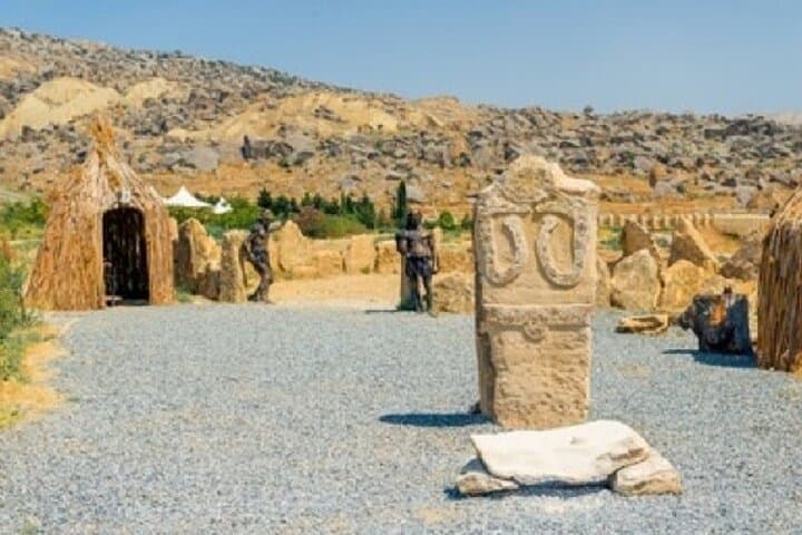 Qobustan & Absheron Full-Day Tour from Baku: Mud Volcanoes, Petroglyphs & Yanar Dag photo 5