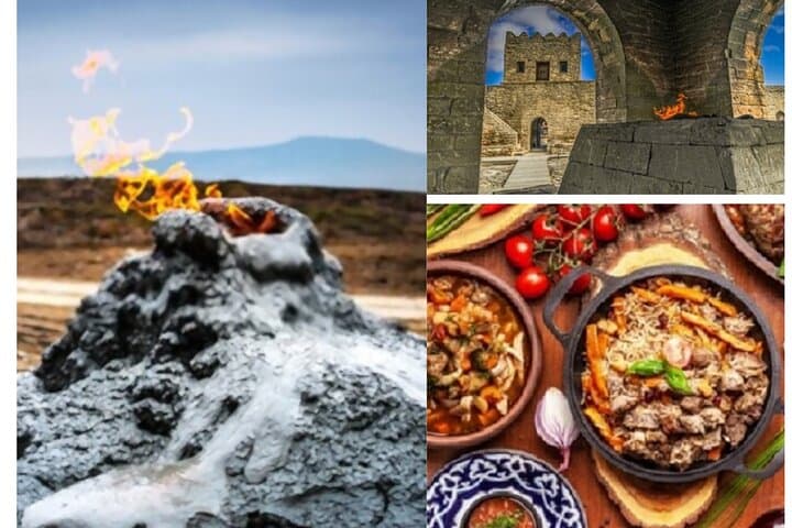 Qobustan & Absheron Full-Day Tour from Baku: Mud Volcanoes, Petroglyphs & Yanar Dag
