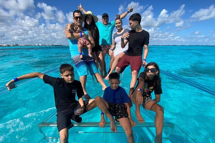 Clearboat Tour in Cancun: Nichupté Lagoon & Reef Snorkel with Drinks photo 5