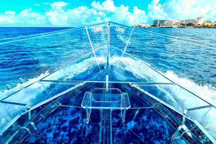 Clearboat Tour in Cancun: Nichupté Lagoon & Reef Snorkel with Drinks photo 4