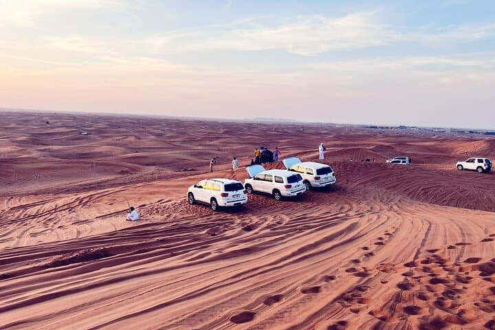 Premium 4x4 Dubai Desert Safari: Dune Bashing & BBQ Dinner Experience