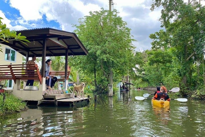 Bangkok Boat-and-Bike Tour: Canals, Markets & Hidden Temples photo 1