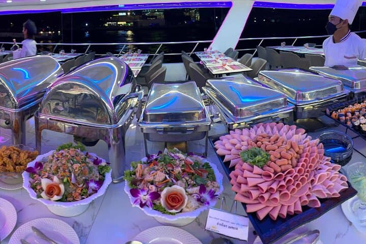 Moonlit Chao Phraya Dinner Cruise with Sparkling Rosé photo 6