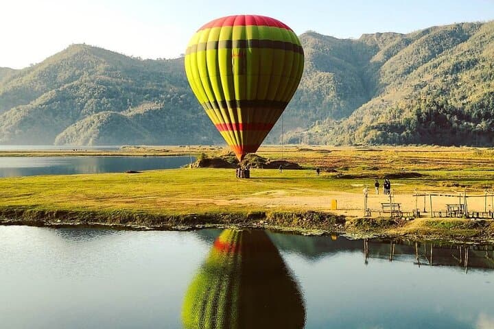 Sunrise Hot-Air Balloon Over Annapurna: Pokhara Tethered Flight photo 2