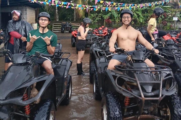 Best of Ubud: ATV Quad and Ayung River Rafting Half-Day Adventure photo 1