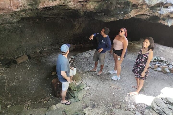 Cozumel Cave and Mayan Ruin Exploration with Oceanfront Mexican Lunch photo 4