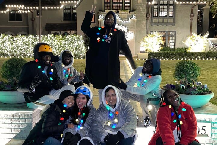 Dallas Christmas Lights Bike Tour — Highland Park Holiday Ride photo 4