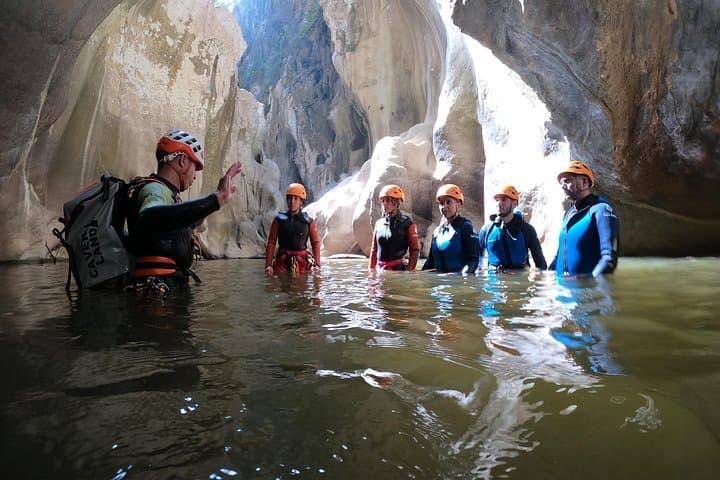 Canyoning in Buitreras Canyon: Private Expedition in Los Alcornocales photo 1