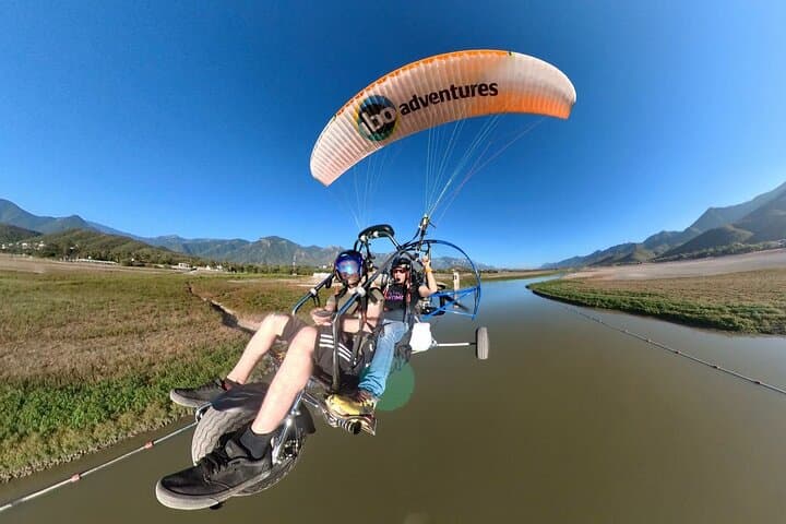 IBO Paratrike: Paramotoring Over La Boca Dam Near Monterrey