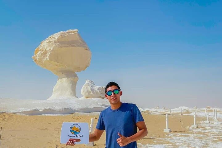 Day Tour to Egypt's White Desert and Bahariya Oasis: Chalk Formations, Cold Springs & Crystal Mountain photo 2