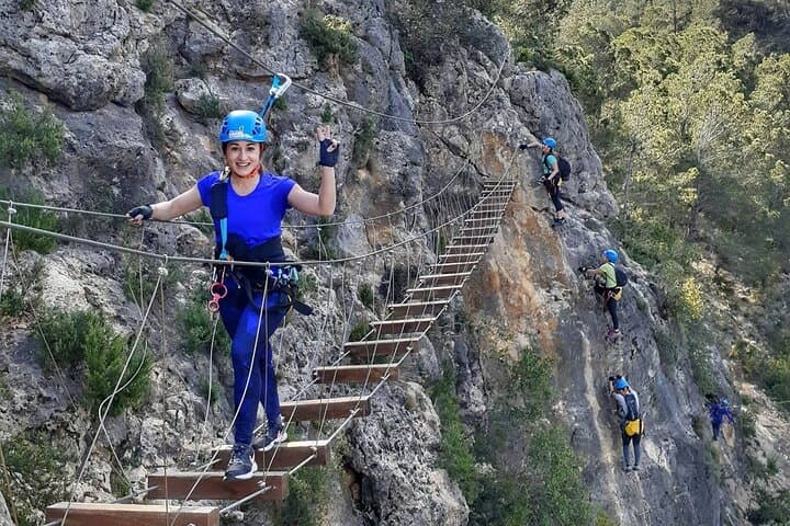 Via Ferrata Fuente de Godalla: Zip Line and Climbs Near Enguera, Valencia photo 2