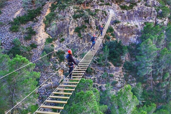 Via Ferrata Fuente de Godalla: Zip Line and Climbs Near Enguera, Valencia photo 4