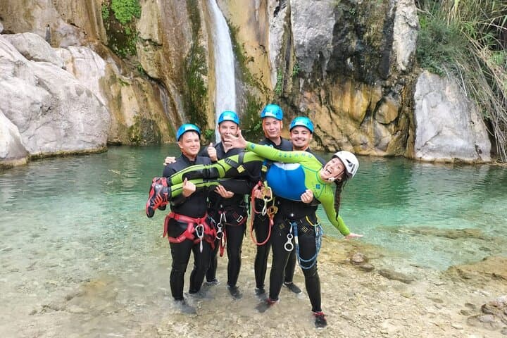 Barranco Estret de Les Penyes (Barranco de Bolulla) Canyoning Guide — Jumps, Slides & 20m Abseil photo 1