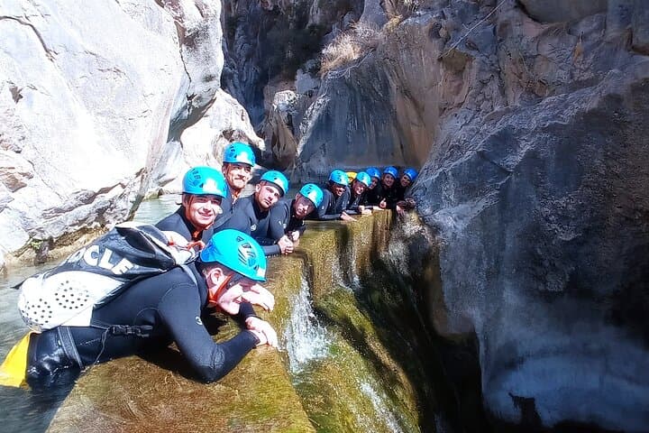 Barranco Estret de Les Penyes (Barranco de Bolulla) Canyoning Guide — Jumps, Slides & 20m Abseil photo 2