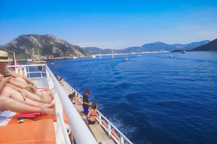 Dalyan Cruise to Iztuzu Beach, Kaunos Rock Tombs and Dalyan Mud Baths from Marmaris photo 4