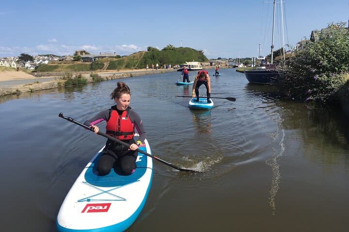 Paddle the Bude Canal: Guided Stand-Up Paddleboarding on Cornwall's Historic Waterway photo 3