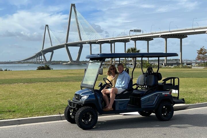 Drive Charleston: Multi-Day 6-Passenger LSV Golf Cart Rental for Barrier-Island Exploration photo 3