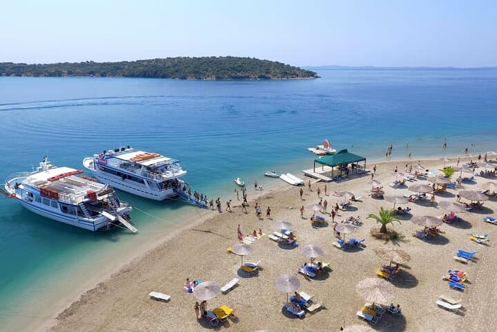 Corfu to Kalamas: Full-Day Boat Trip with Beach BBQ and Swim Stops photo 3