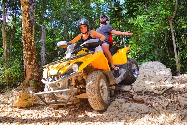 Mayan Jungle ATV, Zipline and Cenote Adventure from Cancún