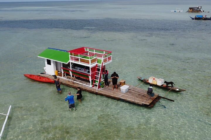 Calatagan Island Hopping: Snorkel Little Boracay from a Floating Bamboo Cottage
