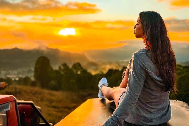 Experience Mount Batur Sunrise by 4WD Jeep: Lava Fields & Volcano Views in Bali photo 2