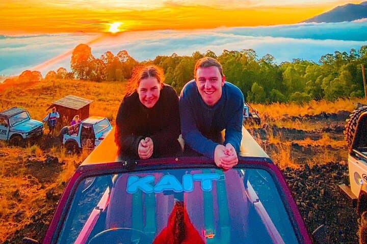 Experience Mount Batur Sunrise by 4WD Jeep: Lava Fields & Volcano Views in Bali photo 6