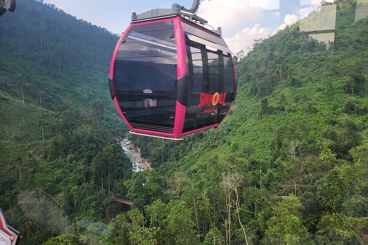 Walk the Golden Bridge: Private Transfer and Ba Na Hills Cable Car Experience photo 4