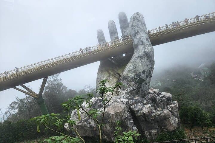 Golden Bridge & Marble Mountains: Private Day Transfer from Da Nang photo 3