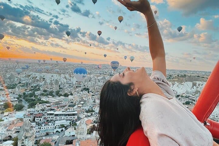Dawn Hot Air Balloon Flight Over Cappadocia's Fairy Chimneys photo 1