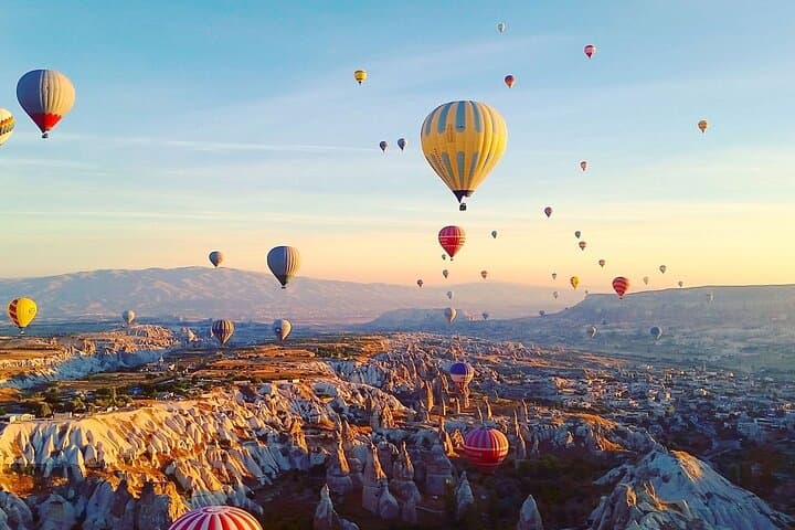 Dawn Hot Air Balloon Flight Over Cappadocia's Fairy Chimneys photo 2
