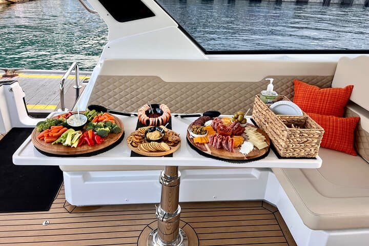 Sunset Champagne Catamaran Cruise in St. Thomas — Honeymoon Beach to Charlotte Amalie photo 4