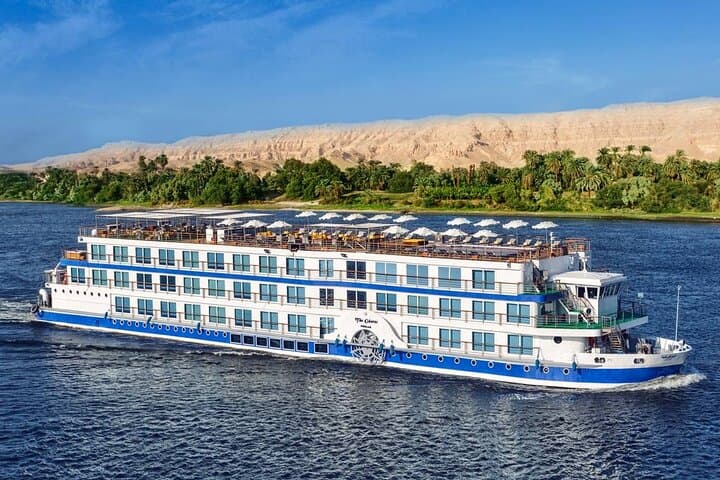 4-Day Nile Cruise from Aswan to Luxor — Temples, Nile Views & Hot-Air Balloons