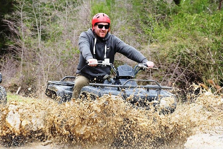 Taurus Mountain Quad Safari from Side — ATV Mud, Mountain Lake & Foothill Trails photo 2