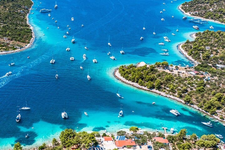 Blue Lagoon & 3 Islands Private Boat Tour from Trogir — Private RIB Adventure photo 4
