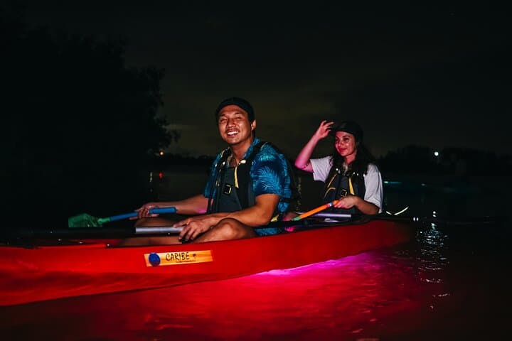 LED Clear-Bottom Kayak Night Tour — Bioluminescent Comb Jellies at Cocoa Beach photo 2