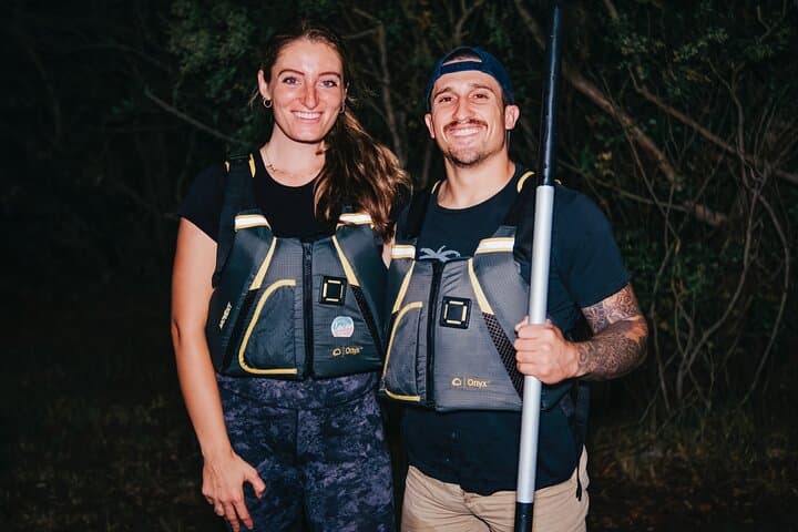 LED Clear-Bottom Kayak Night Tour — Bioluminescent Comb Jellies at Cocoa Beach photo 4