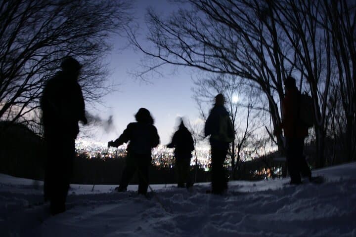 Sapporo Night Hike: Snowshoe Under the City Lights (Private Guided Tour) photo 2